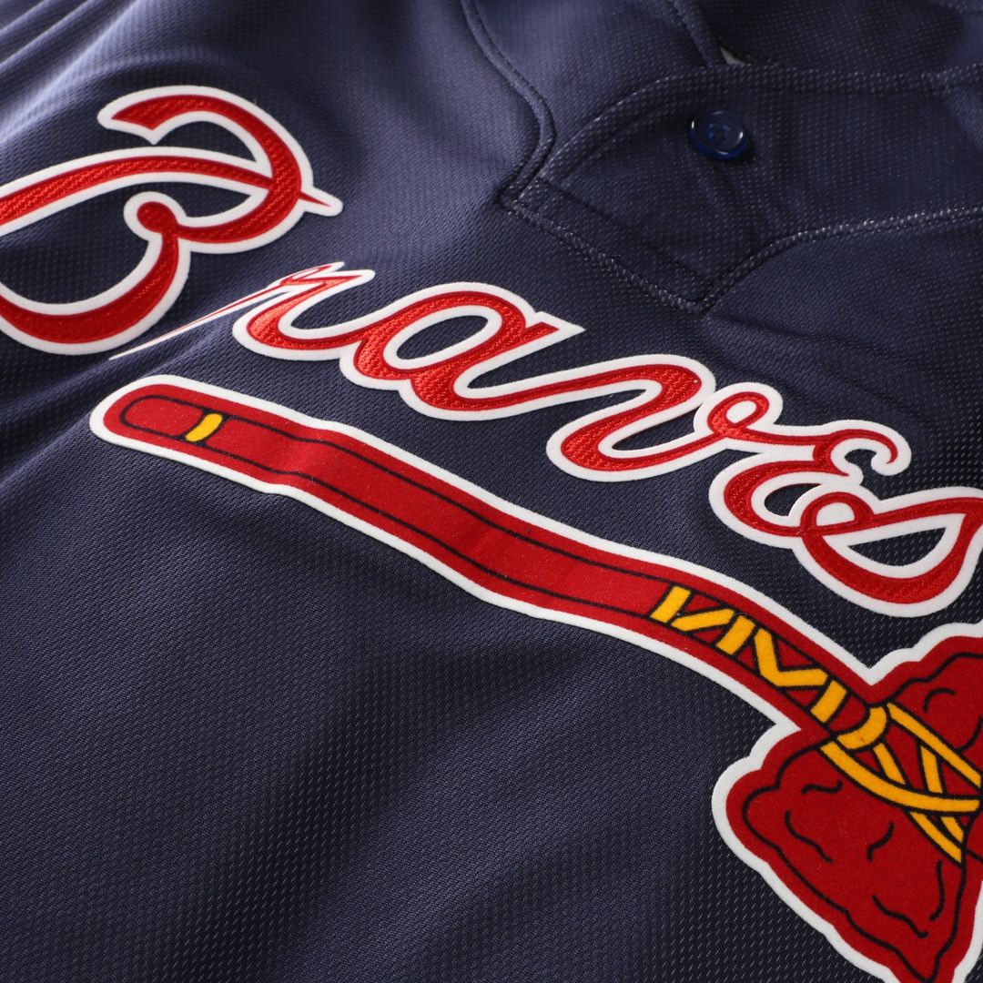 Atlanta Braves John Smoltz Mitchell & Ness Authentic Batting Practice Jersey - Navy Team Jersey Sports Fan Apparel
