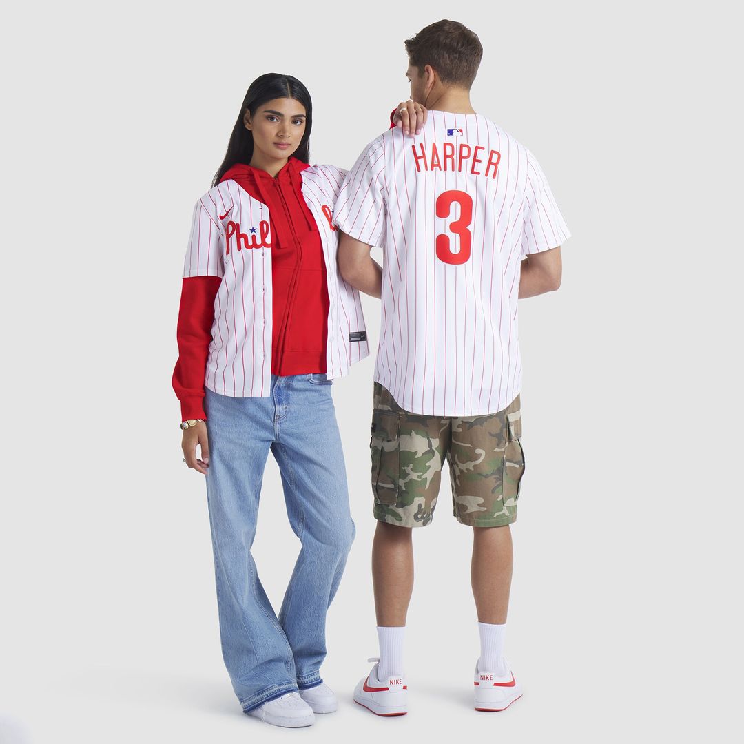 Philadelphia Phillies Bryce Harper Nike Women's Home Limited Player Jersey - White Team Jersey Sports Fan Apparel