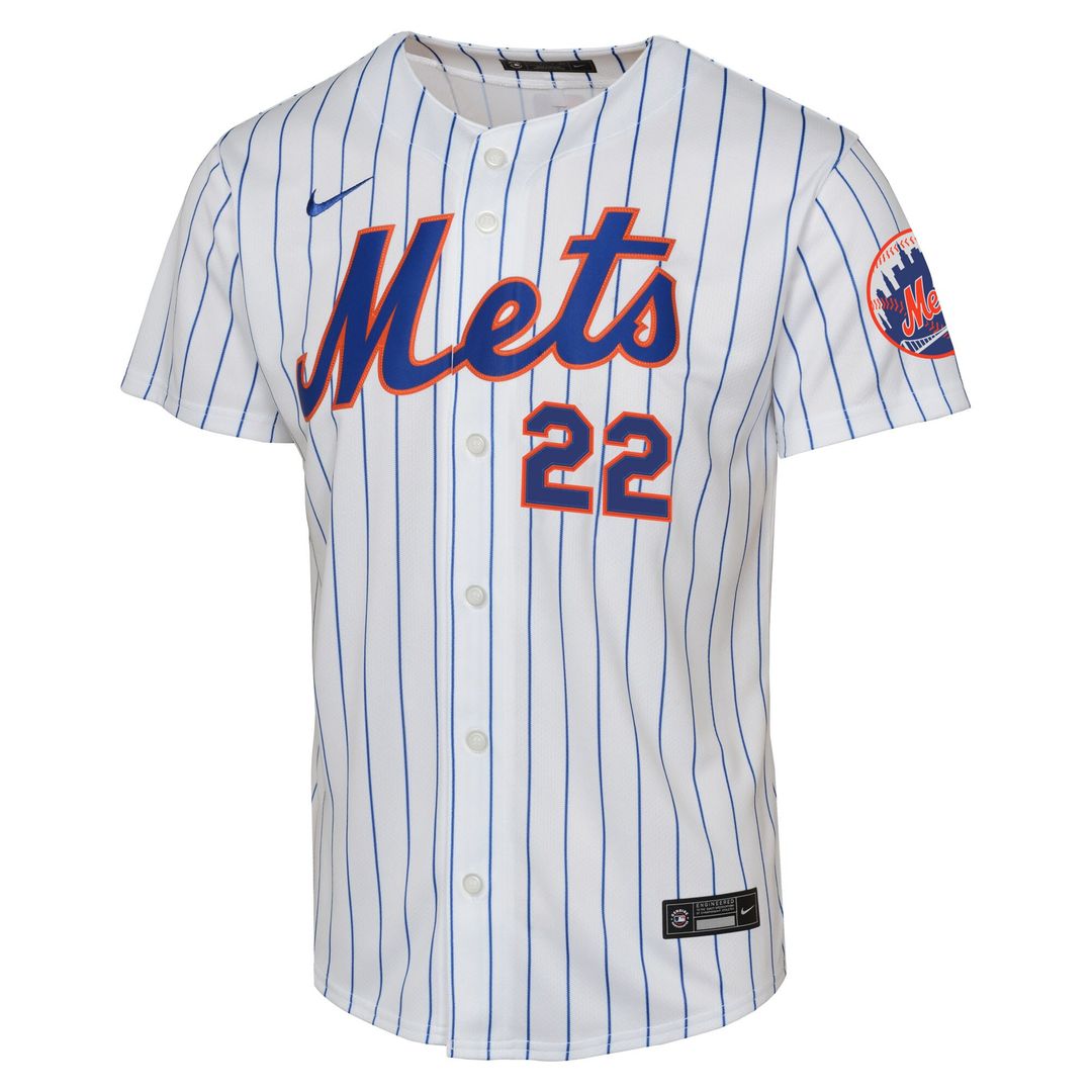 New York Mets Juan Soto Nike Youth Home Limited Player Jersey - White Team Jersey Sports Fan Apparel