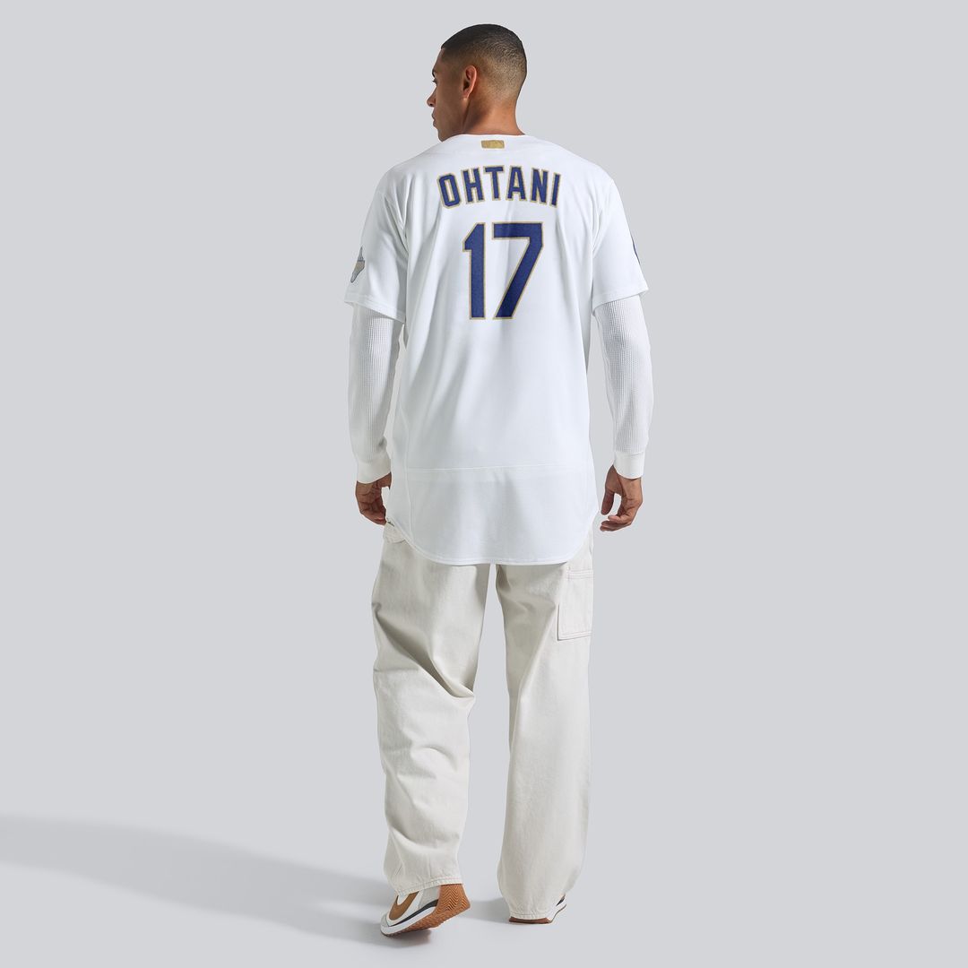 Los Angeles Dodgers Shohei Ohtani Nike 2026 Gold Collection Authentic Jersey - White Team Jersey Sports Fan Apparel