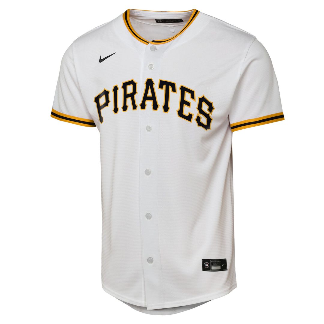 Pittsburgh Pirates Paul Skenes Nike Youth Home Replica Player Jersey - White Team Jersey Sports Fan Apparel