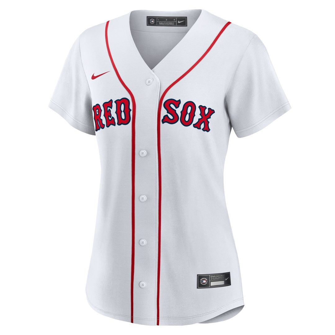 Boston Red Sox Nike Women's Home Replica Team Jersey - White Team Jersey Sports Fan Apparel