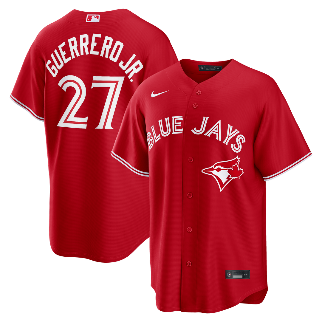 Toronto Blue Jays Vladimir Guerrero Jr. Nike Canada Day Replica Jersey - Red Team Jersey Sports Fan Apparel