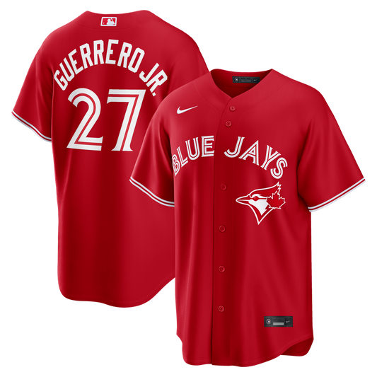 Toronto Blue Jays Vladimir Guerrero Jr. Nike Canada Day Replica Jersey - Red Team Jersey Sports Fan Apparel