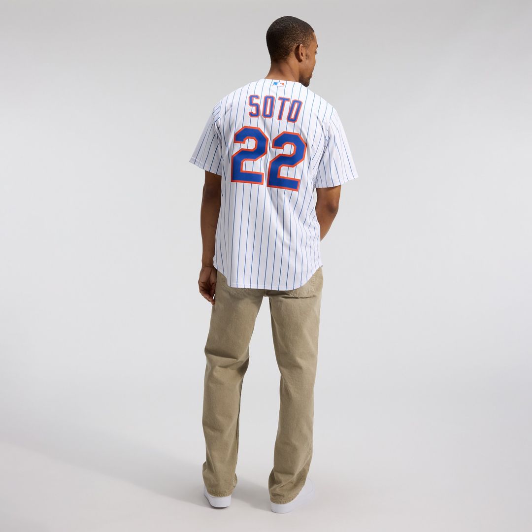 New York Mets Juan Soto Nike Home Replica Player Jersey - White Team Jersey Sports Fan Apparel