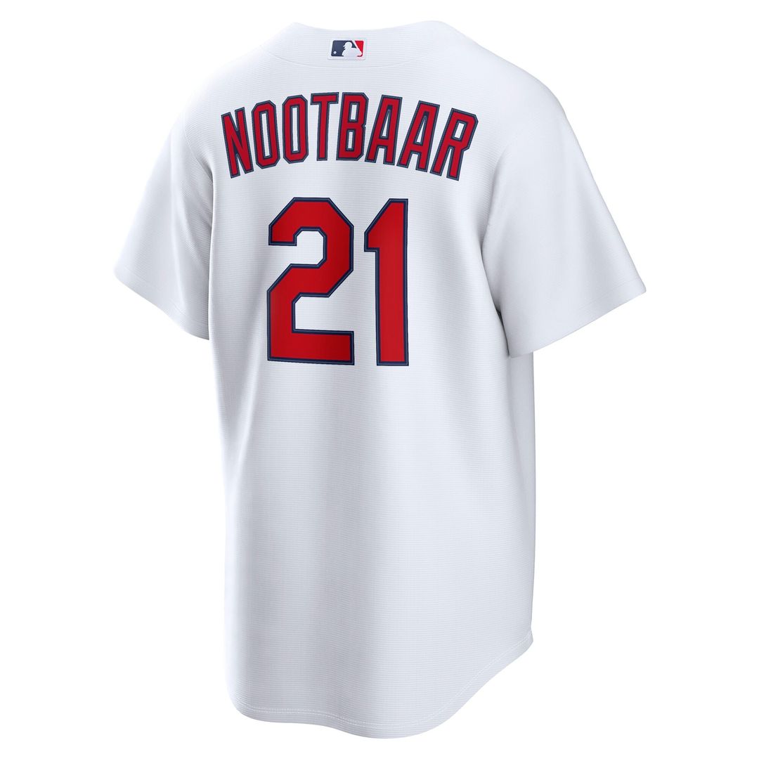 St. Louis Cardinals Lars Nootbaar Nike Home Replica Jersey - White Team Jersey Sports Fan Apparel