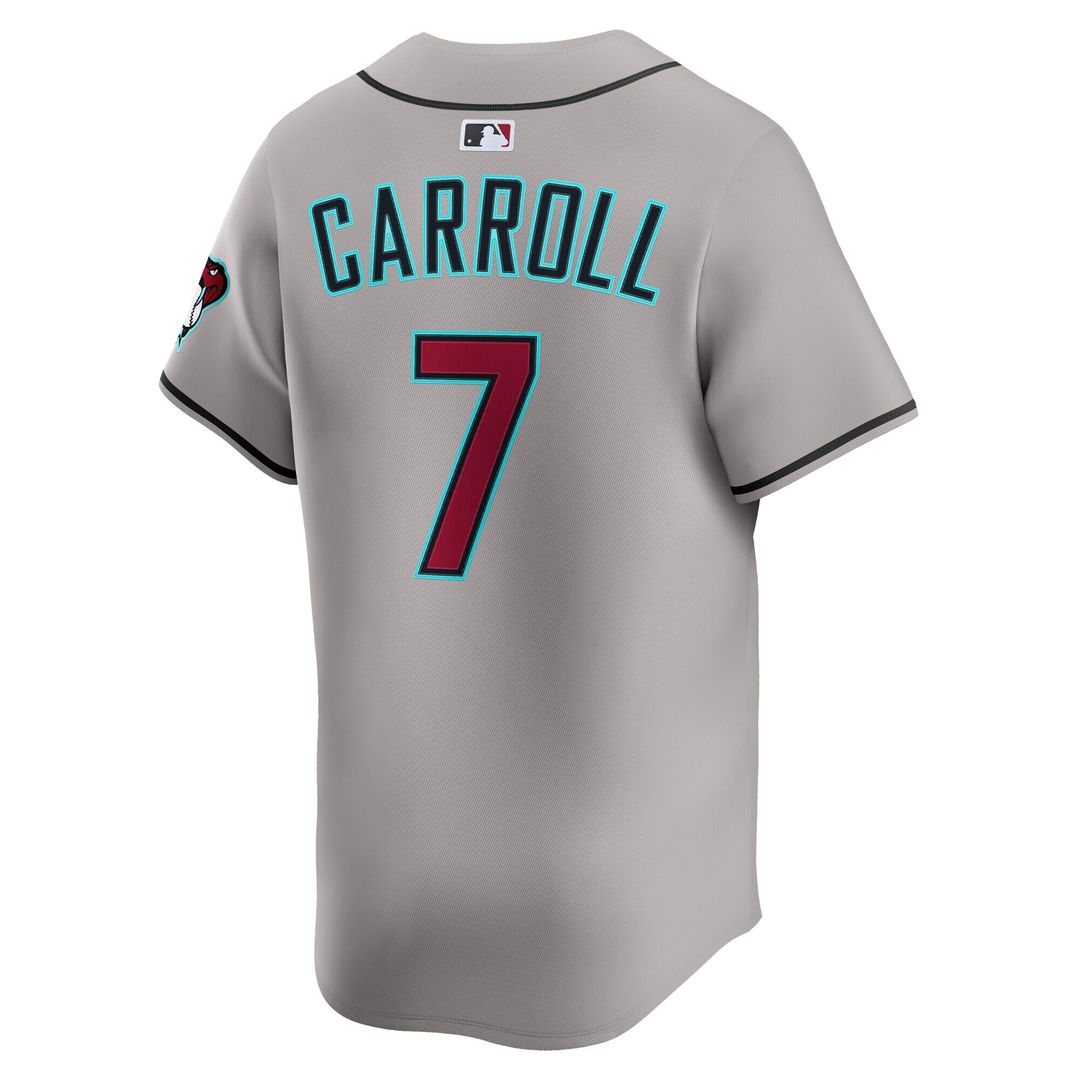 Arizona Diamondbacks Corbin Carroll Nike Road Limited Player Jersey - Gray Team Jersey Sports Fan Apparel