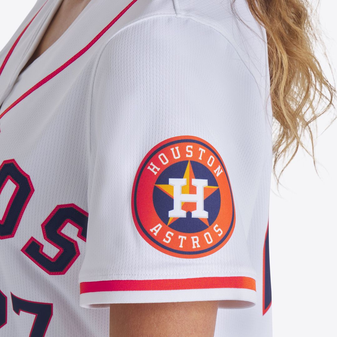 Houston Astros Jose Altuve Nike Women's Home Limited Player Jersey - White Team Jersey Sports Fan Apparel