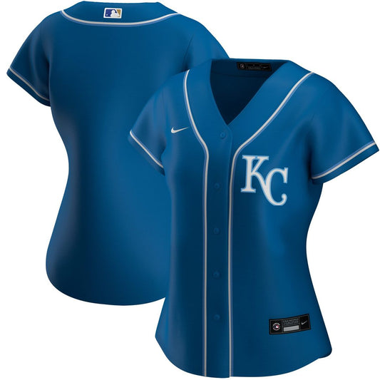 Kansas City Royals Nike Women's Alternate Replica Team Jersey - Royal Team Jersey Sports Fan Apparel