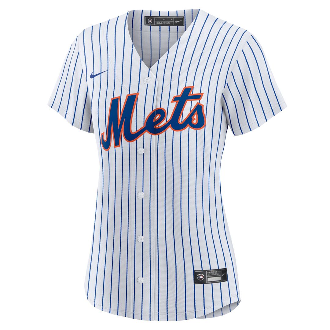 New York Mets Francisco Lindor Nike Women's Home Replica Player Jersey - White Team Jersey Sports Fan Apparel