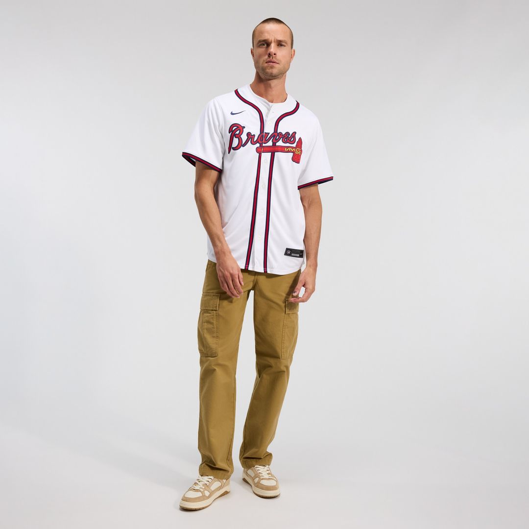 Atlanta Braves Nike Home Limited Jersey - White Team Jersey Sports Fan Apparel