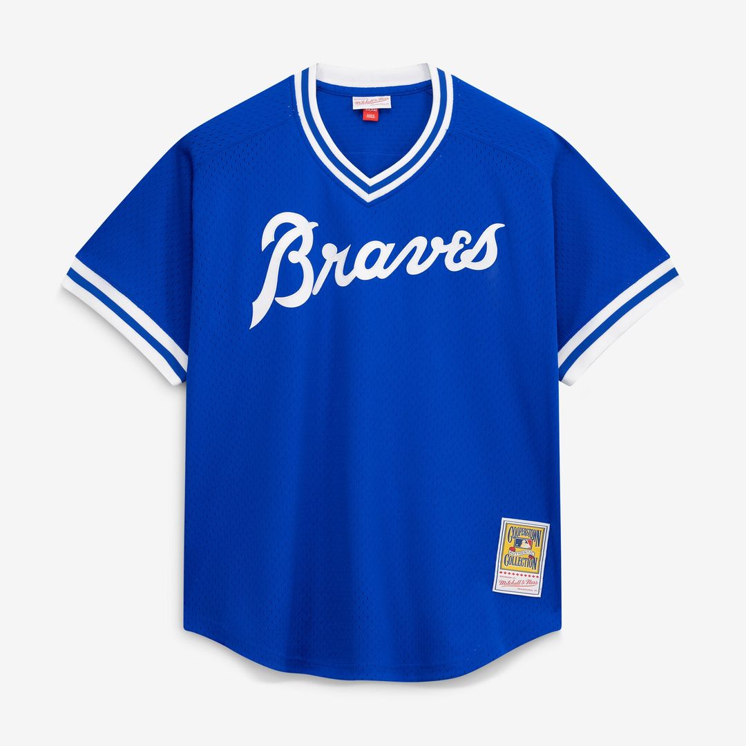 Atlanta Braves Dale Murphy Mitchell & Ness Authentic Batting Practice Jersey - Royal Team Jersey Sports Fan Apparel
