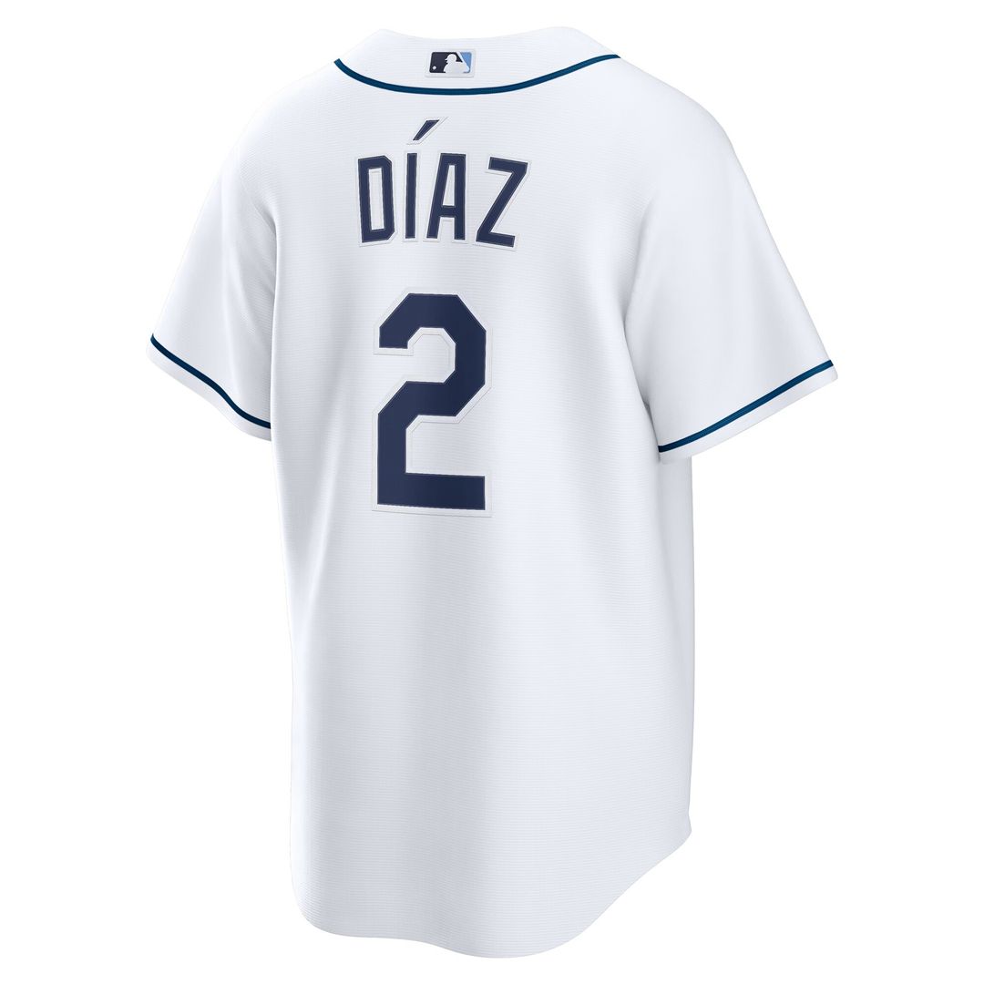 Tampa Bay Rays Yandy Díaz Nike Home Replica Jersey - White Team Jersey Sports Fan Apparel