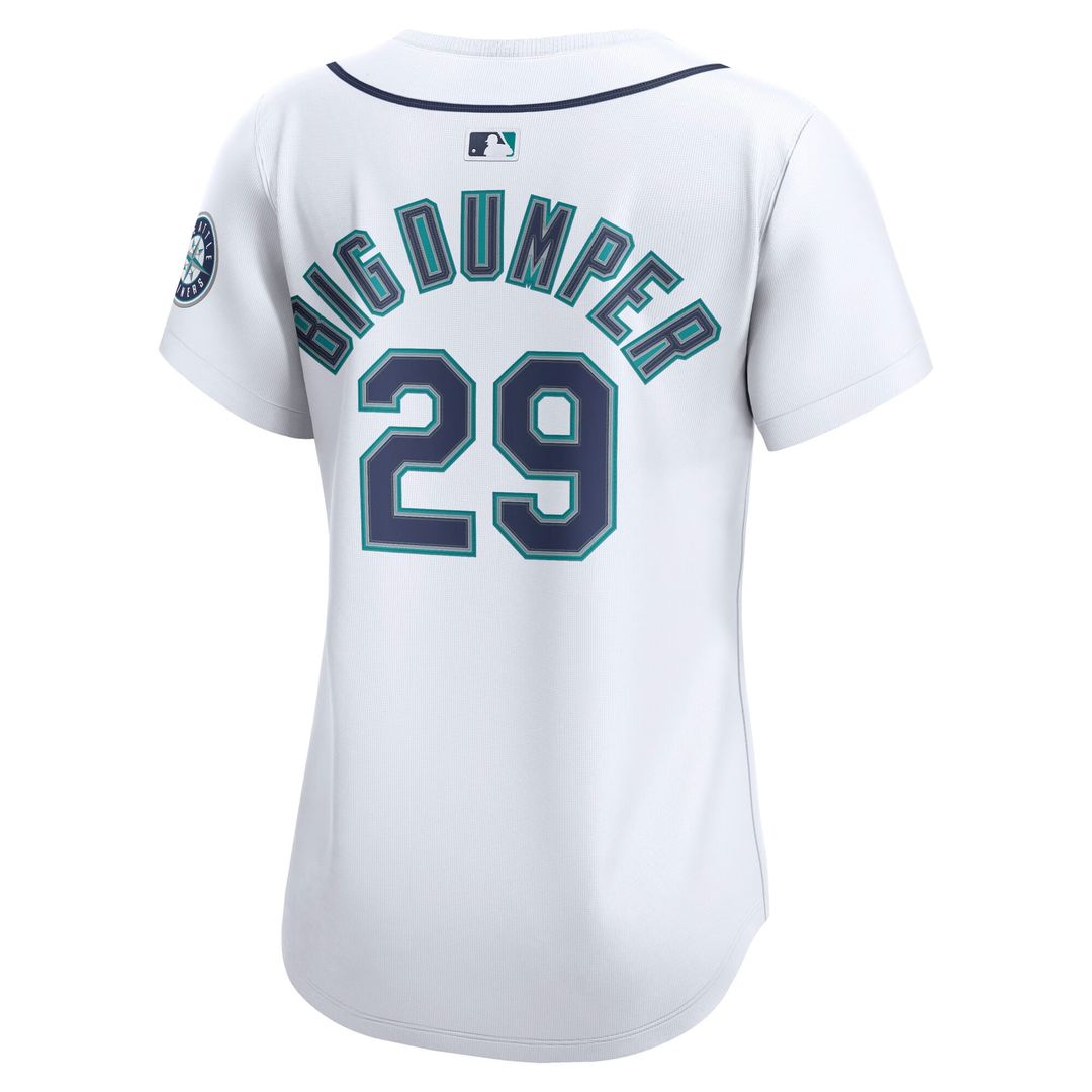 Seattle Mariners Cal Raleigh Nike Women's Home Limited Player Jersey - White Team Jersey Sports Fan Apparel