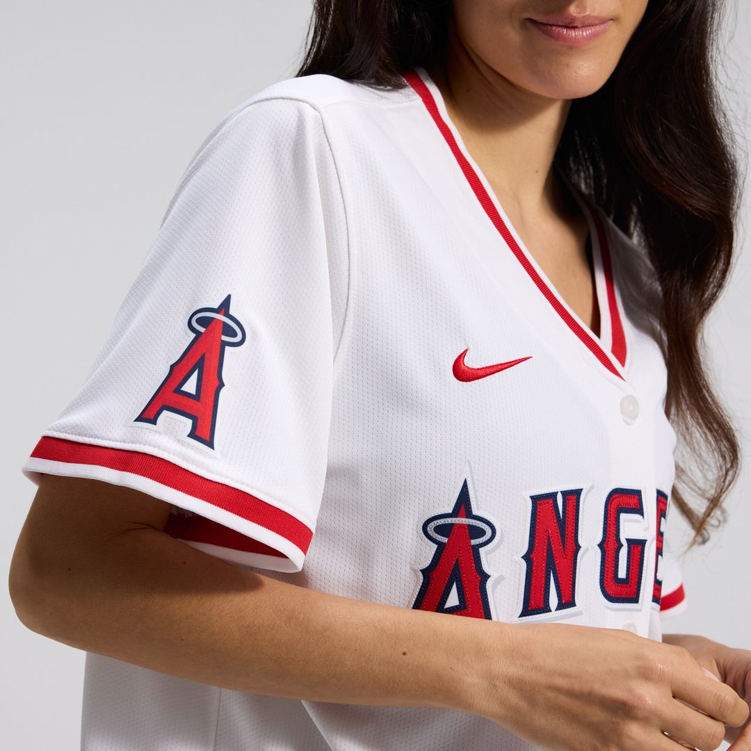 Los Angeles Angels Nike Women's Home Limited Jersey - White Team Jersey Sports Fan Apparel