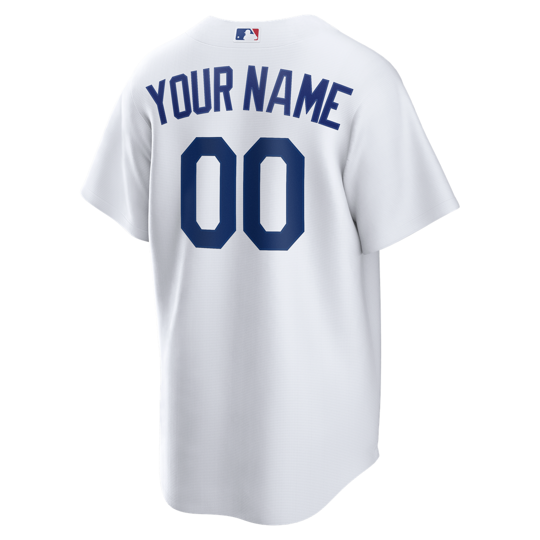 Los Angeles Dodgers Nike Home Replica Custom Jersey - White Team Jersey Sports Fan Apparel