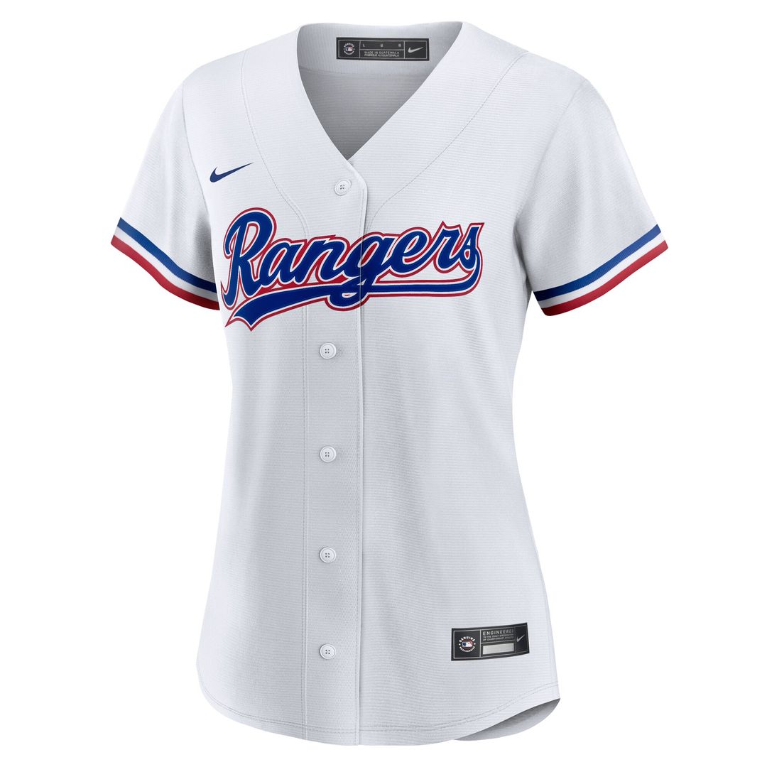 Texas Rangers Josh Jung Nike Women's Home Replica Jersey - White Team Jersey Sports Fan Apparel