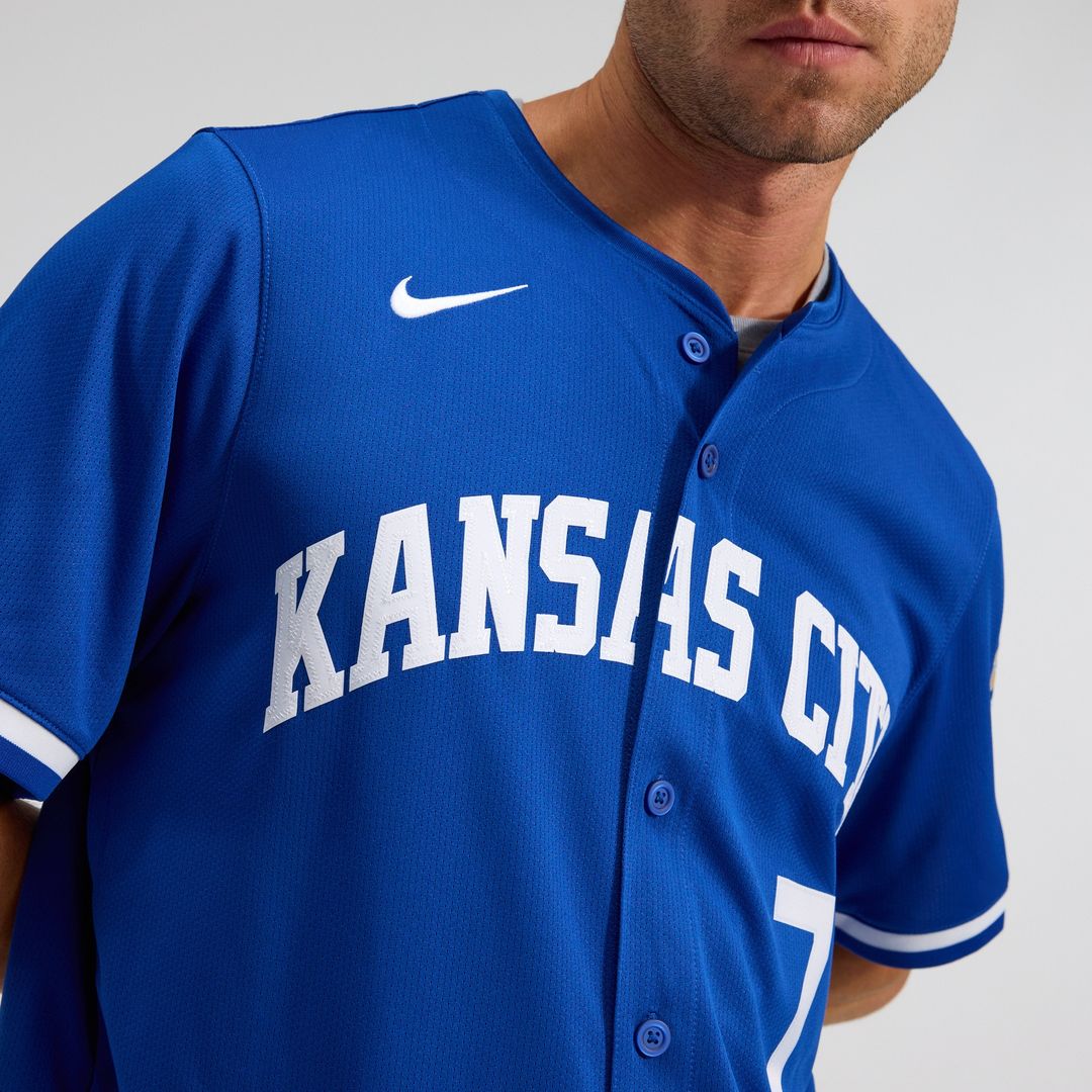 Kansas City Royals Bobby Witt Jr. Nike Alternate 2 Limited Player Jersey - Royal Team Jersey Sports Fan Apparel