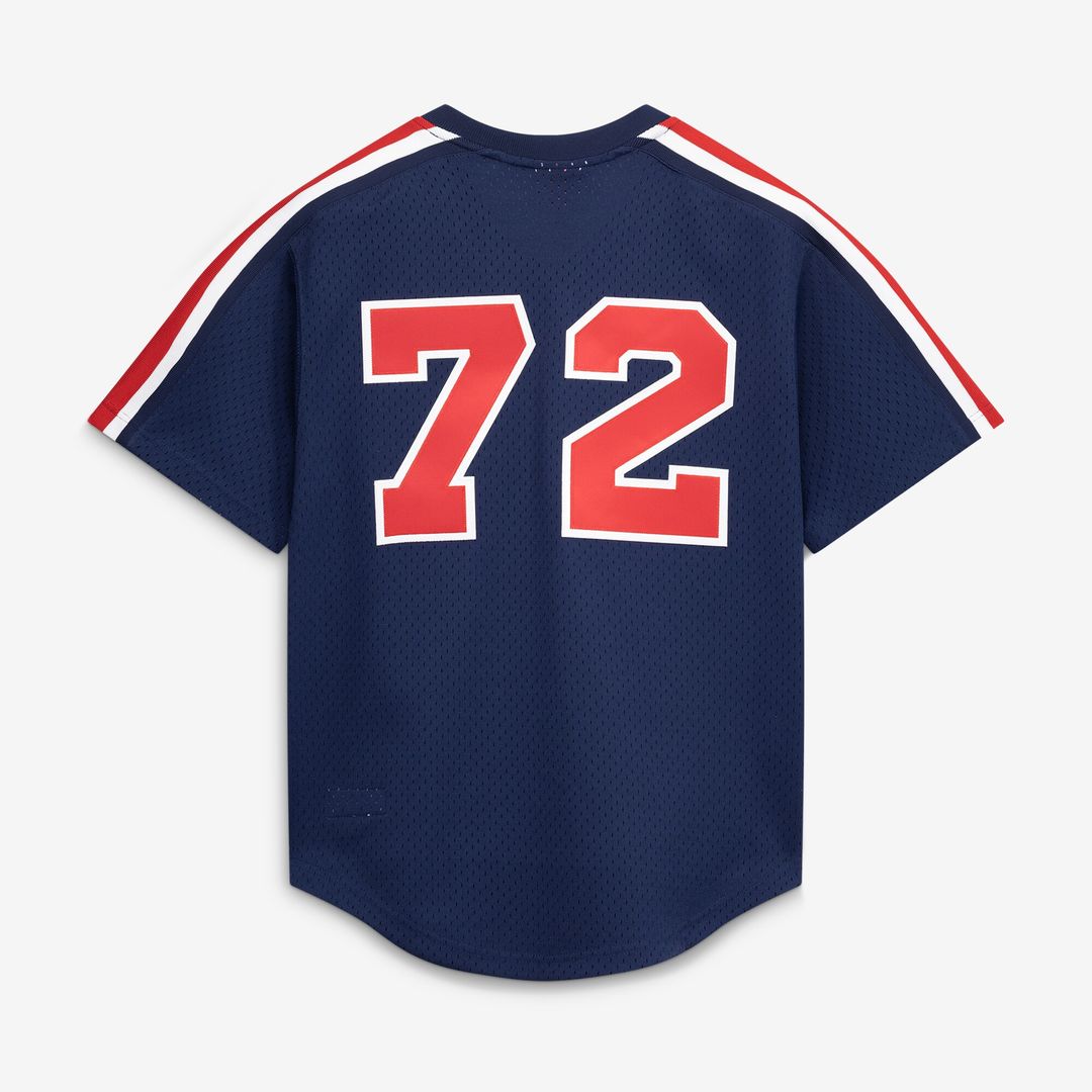 Chicago White Sox Carlton Fisk Mitchell & Ness Authentic Batting Practice Jersey - Navy Team Jersey Sports Fan Apparel