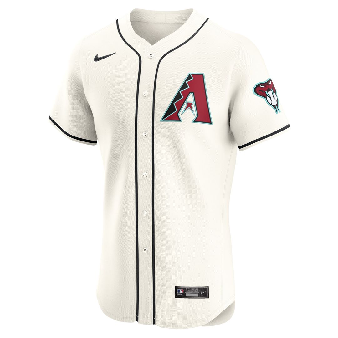 Arizona Diamondbacks Nike Elite Jersey - Cream Team Jersey Sports Fan Apparel