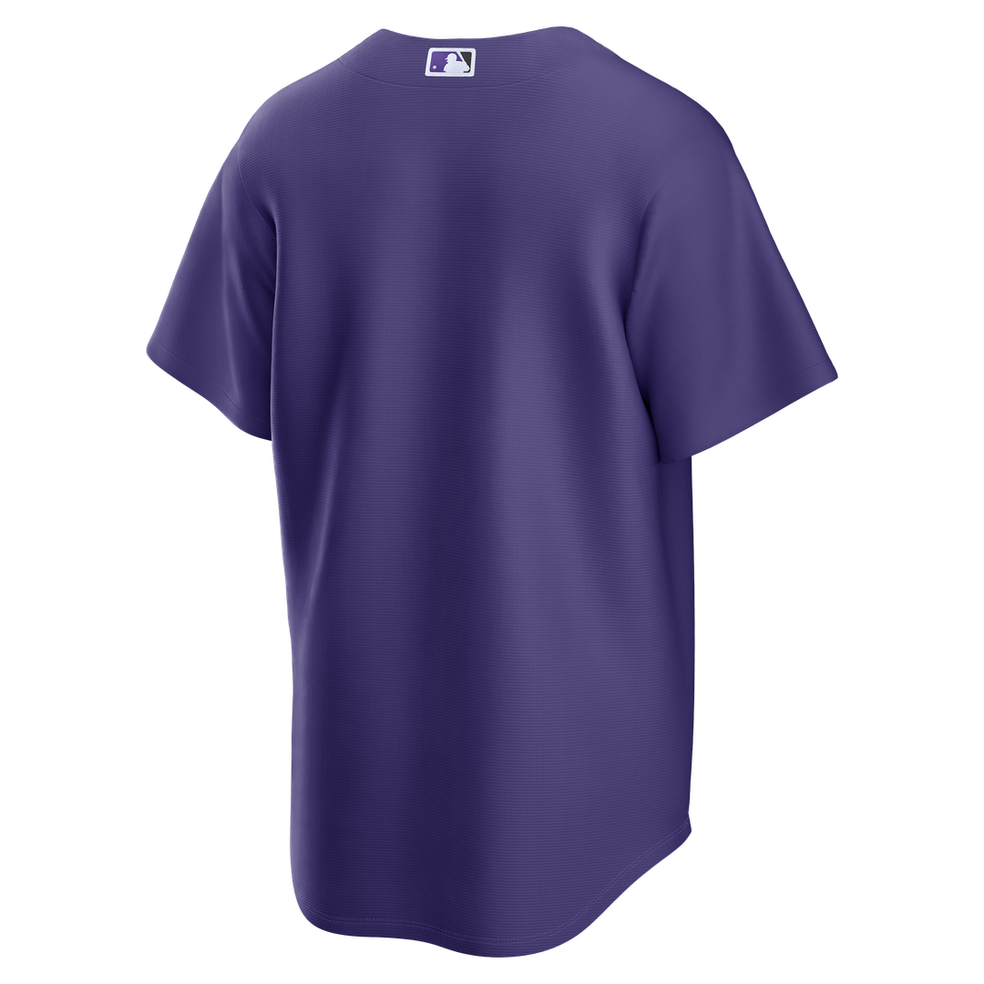 Colorado Rockies Nike Alternate Replica Jersey - Purple Team Jersey Sports Fan Apparel