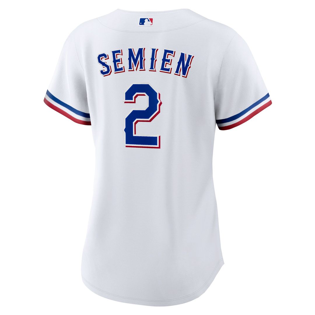Texas Rangers Marcus Semien Nike Women's Home Replica Player Jersey - White Team Jersey Sports Fan Apparel