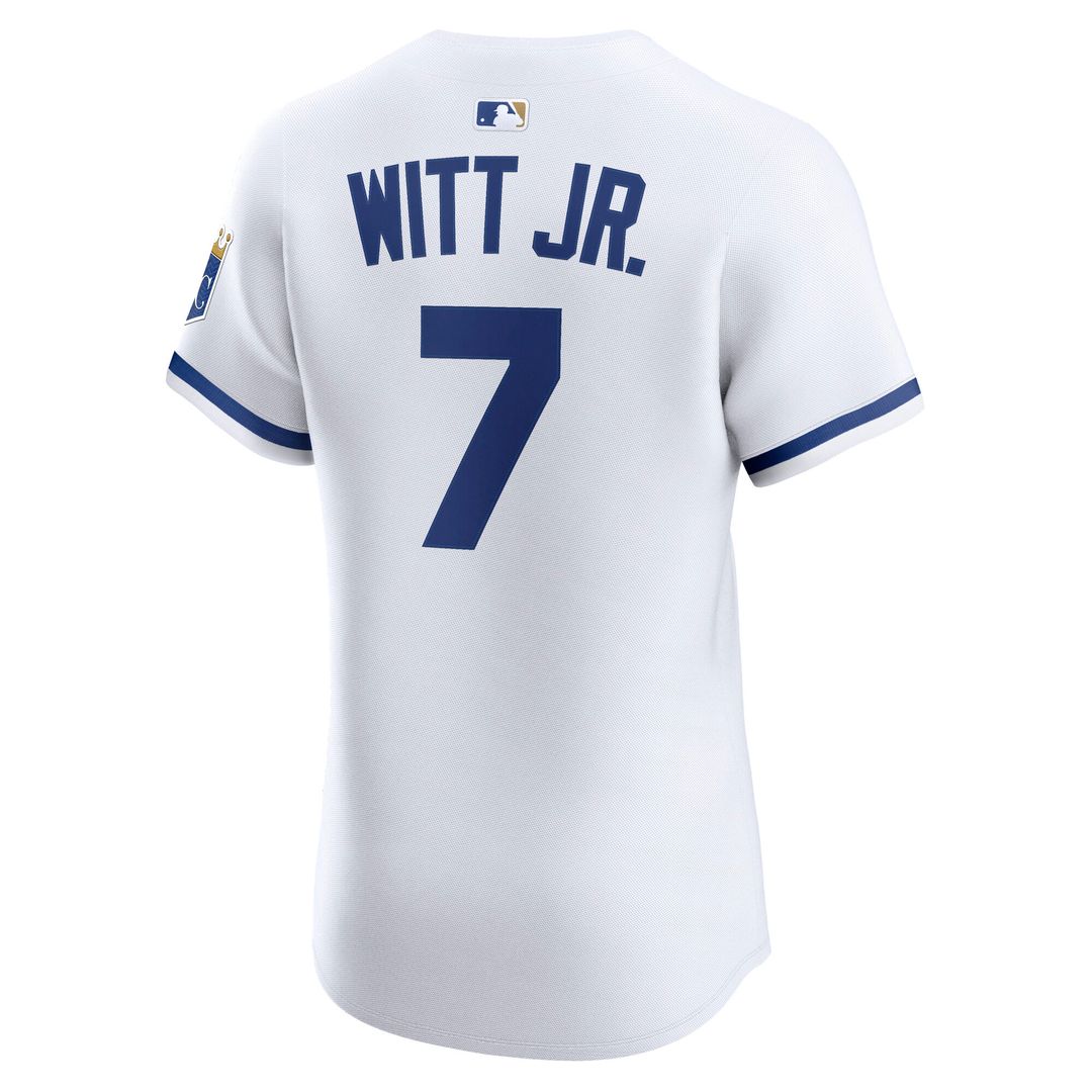 Kansas City Royals Bobby Witt Jr. Nike Alternate 2 Elite Player Jersey - Royal Team Jersey Sports Fan Apparel