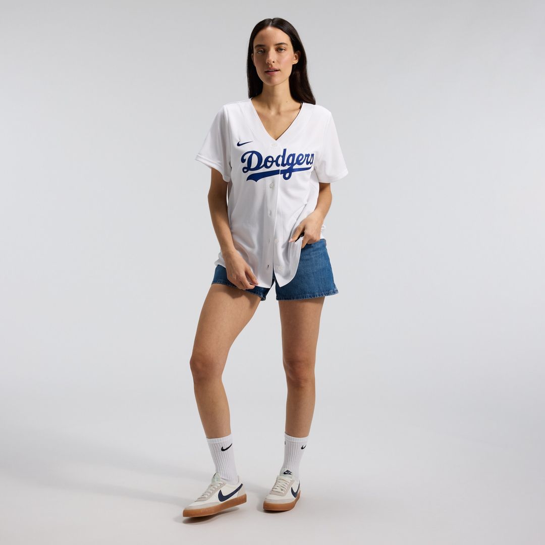 Los Angeles Dodgers Nike Women's Home Replica Jersey - White Team Jersey Sports Fan Apparel