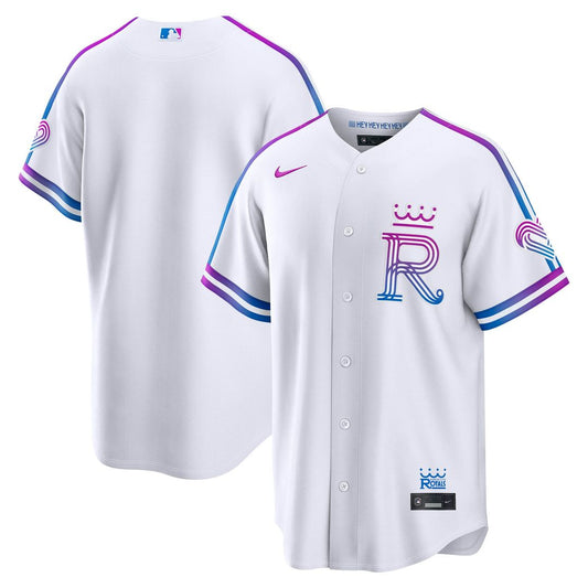 Kansas City Royals Nike 2026 City Connect Stadium Jersey - White Team Jersey Sports Fan Apparel