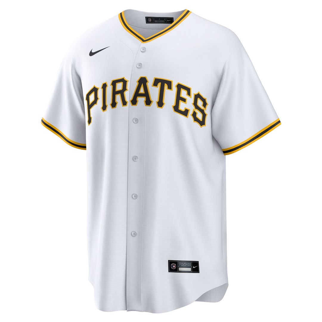 Pittsburgh Pirates Oneil Cruz Nike Home Replica Jersey - White Team Jersey Sports Fan Apparel