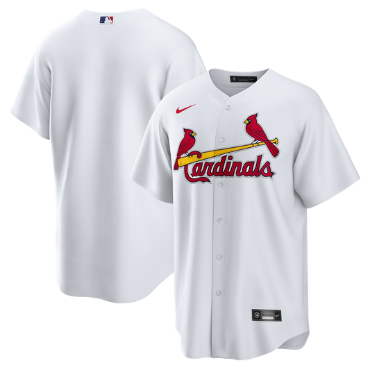 St. Louis Cardinals Nike Home Big & Tall Replica Jersey - White Team Jersey Sports Fan Apparel