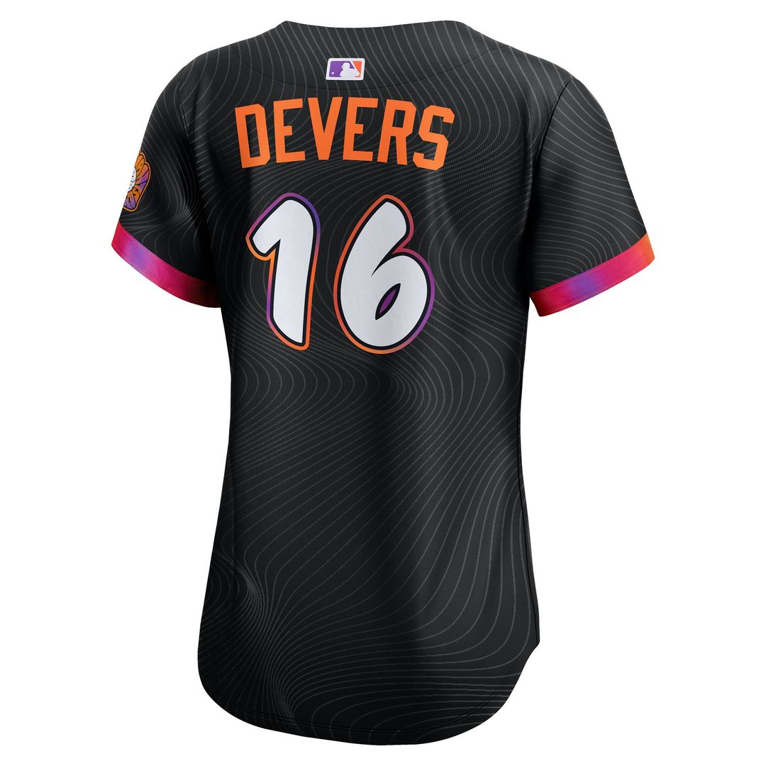 San Francisco Giants Rafael Devers Nike Women's 2025 City Connect Limited Player Jersey - Black Team Jersey Sports Fan Apparel