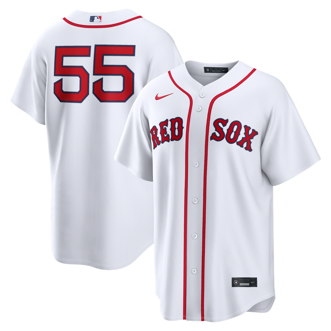 Boston Red Sox Ranger Suárez Nike Home Replica Jersey - White Team Jersey Sports Fan Apparel