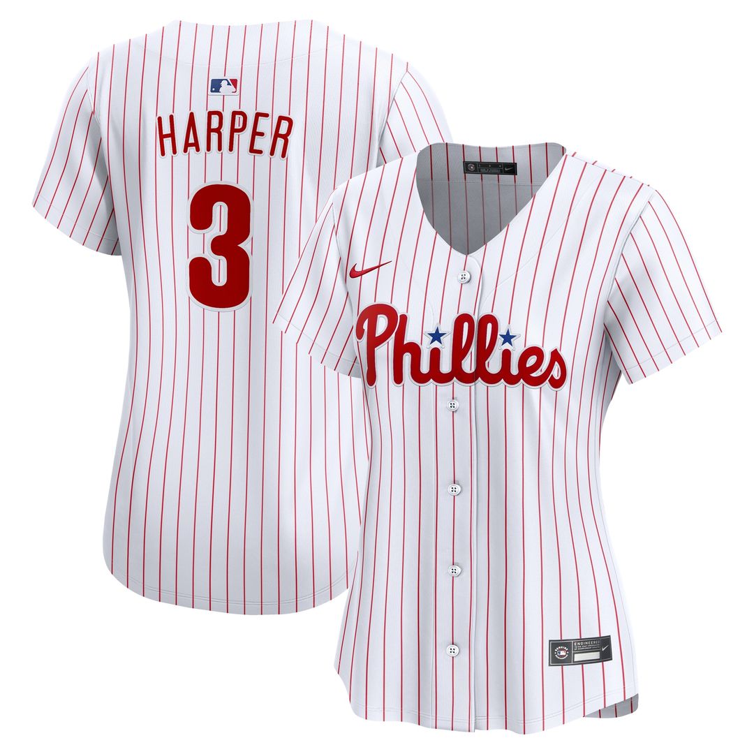 Philadelphia Phillies Bryce Harper Nike Women's Alternate Limited Player Jersey - Light Blue Team Jersey Sports Fan Apparel