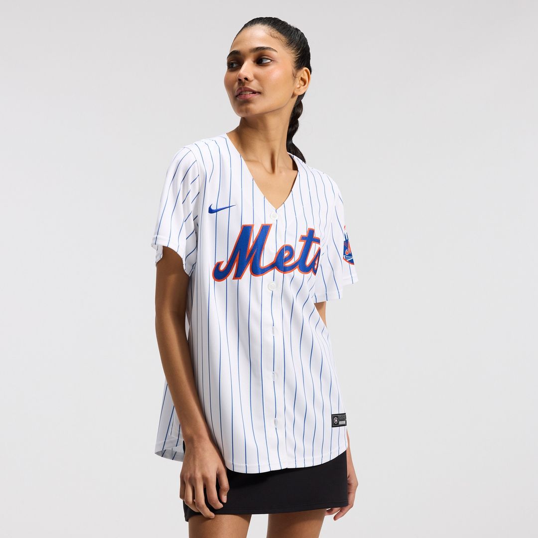 New York Mets Nike Women's Home Limited Jersey - White Team Jersey Sports Fan Apparel