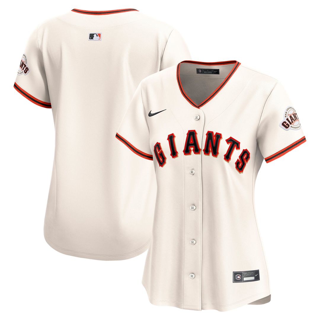 San Francisco Giants Nike Women's Home Limited Jersey - Cream Team Jersey Sports Fan Apparel