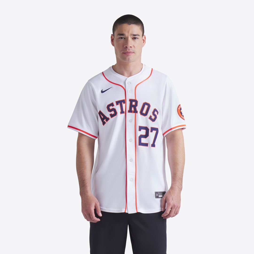 Houston Astros Jose Altuve Nike Home Limited Player Jersey - White Team Jersey Sports Fan Apparel