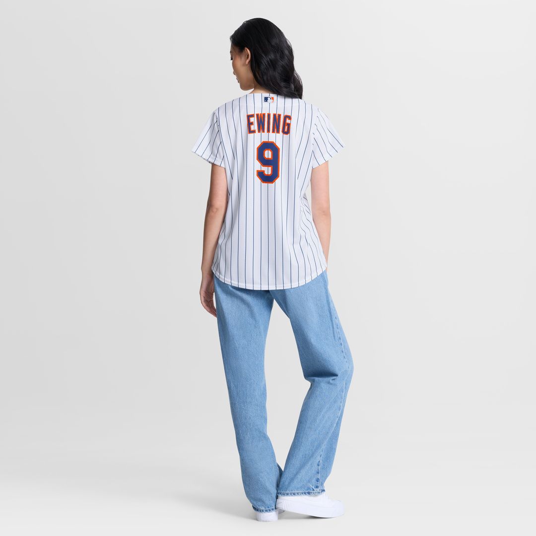 New York Mets AJ Ewing Nike Women's Home Replica Jersey - White Team Jersey Sports Fan Apparel