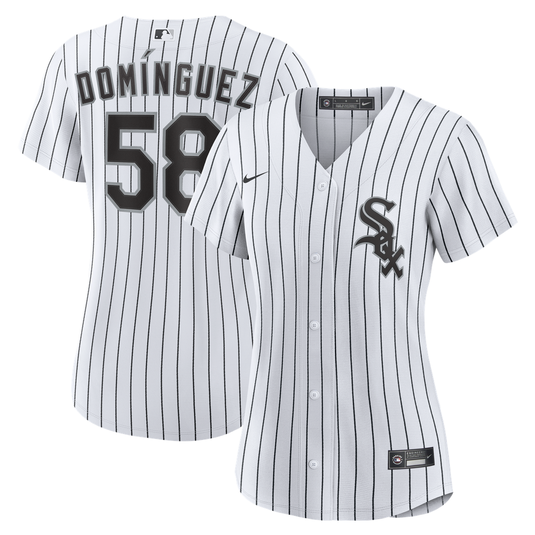 Chicago White Sox Seranthony Domínguez Nike Women's Home Replica Jersey - White Team Jersey Sports Fan Apparel