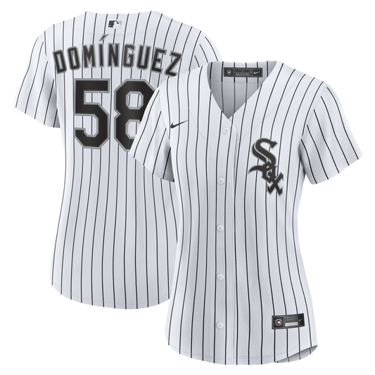 Chicago White Sox Seranthony Domínguez Nike Women's Home Replica Jersey - White Team Jersey Sports Fan Apparel