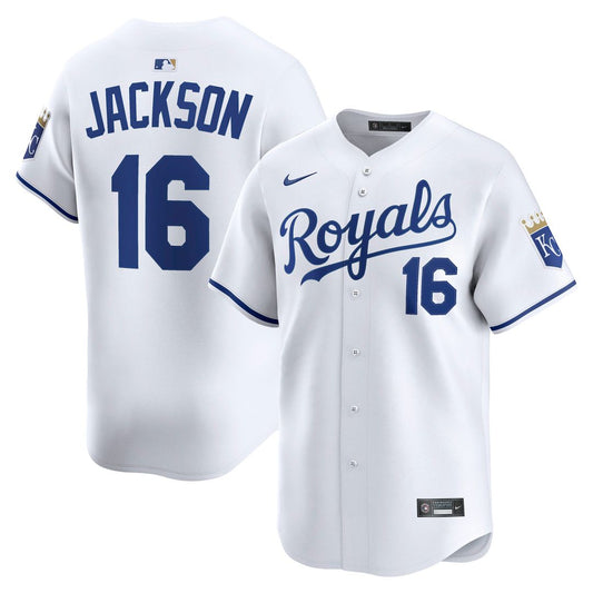 Kansas City Royals Bo Jackson Nike Home Limited Player Jersey - White Team Jersey Sports Fan Apparel
