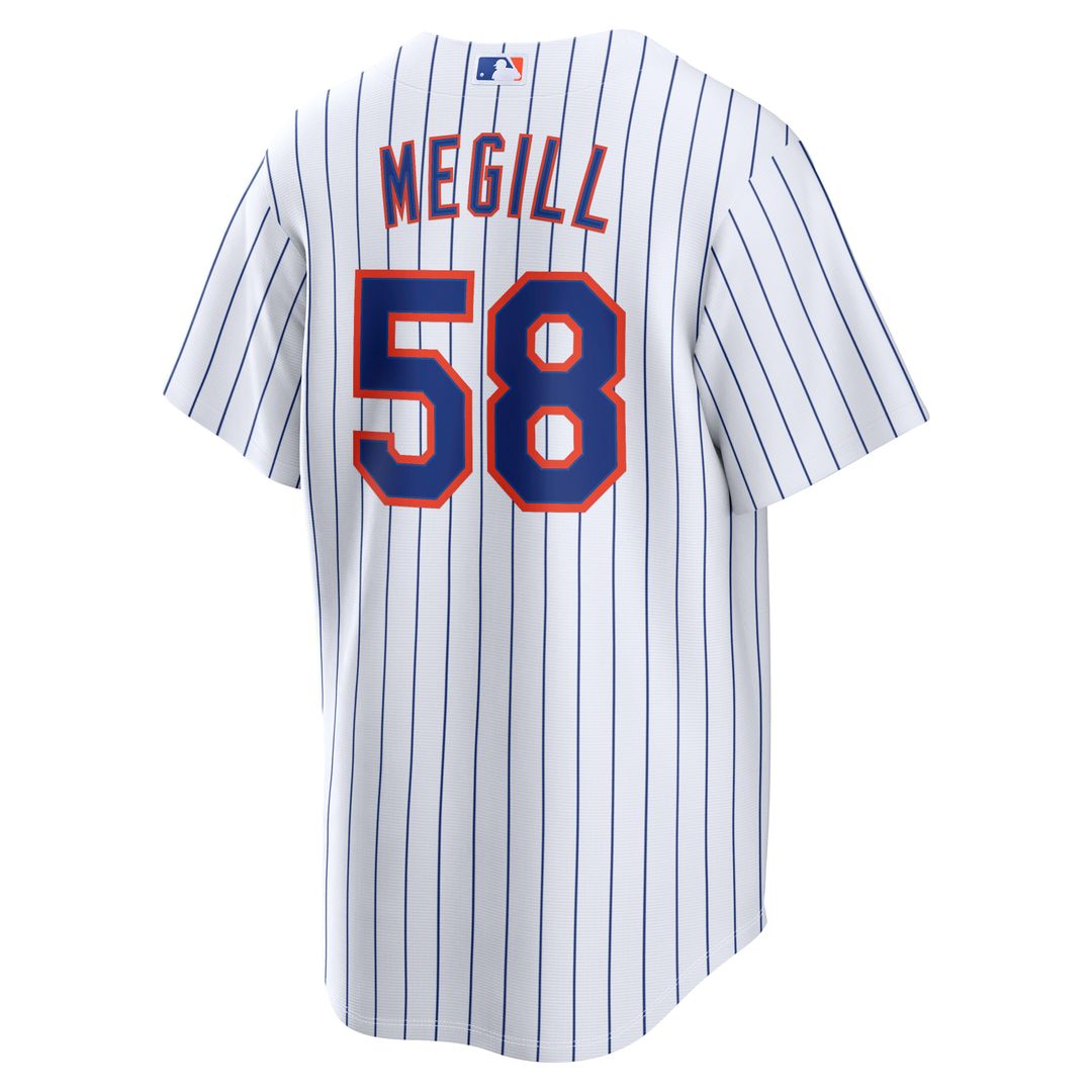 New York Mets Tylor Megill Nike Home Replica Jersey - White Team Jersey Sports Fan Apparel