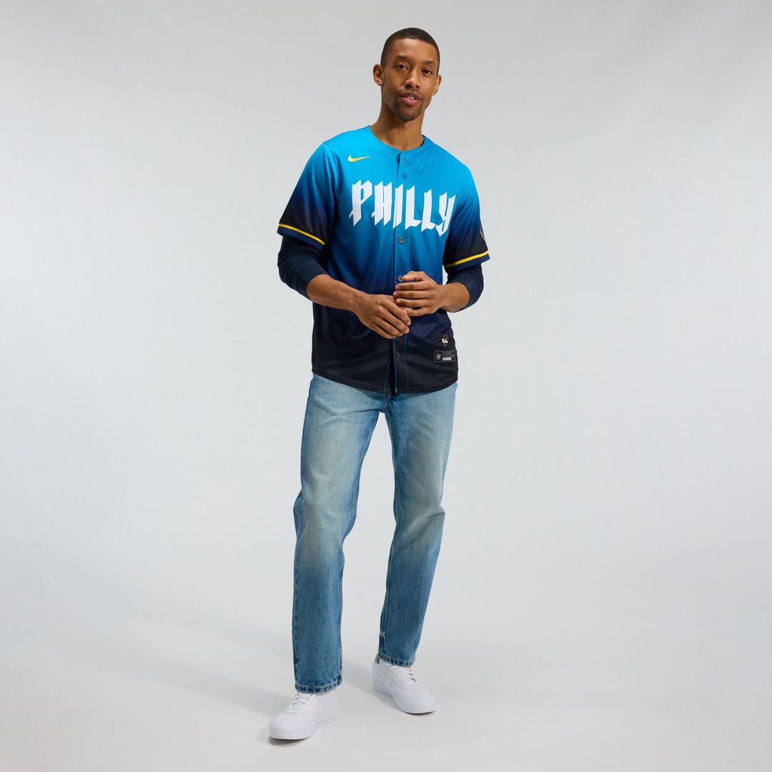 Philadelphia Phillies Nike City Connect Limited Jersey - Navy Team Jersey Sports Fan Apparel