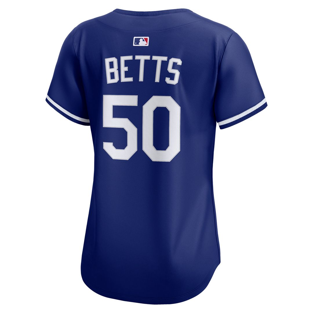 Los Angeles Dodgers Mookie Betts Nike Women's Alternate 2 Limited Player Jersey - Royal Team Jersey Sports Fan Apparel