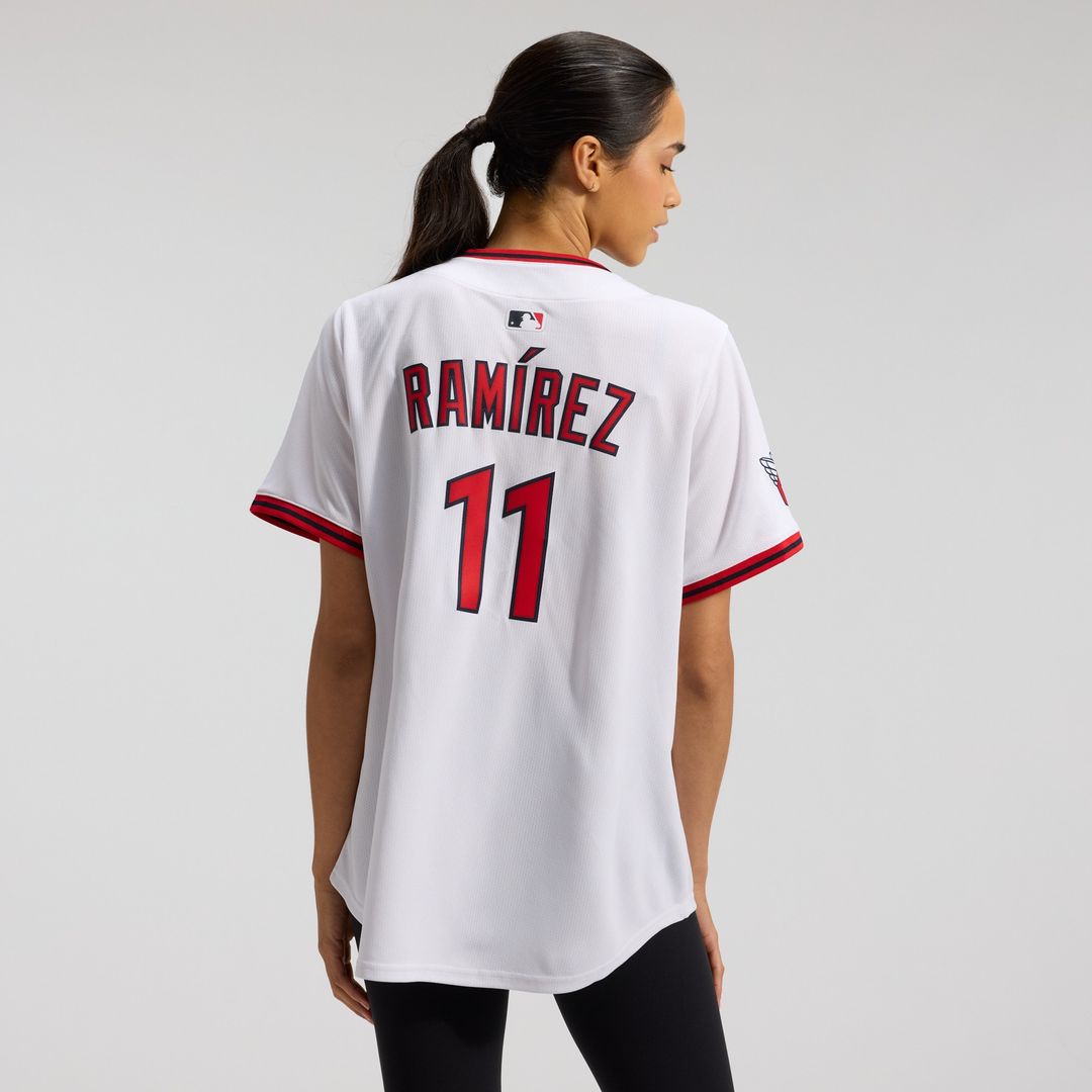 Cleveland Guardians José Ramírez Nike Women's Home Limited Player Jersey - White Team Jersey Sports Fan Apparel