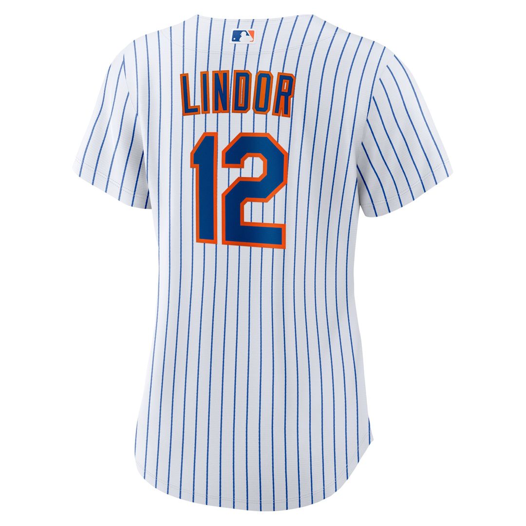 New York Mets Francisco Lindor Nike Women's Home Replica Player Jersey - White Team Jersey Sports Fan Apparel