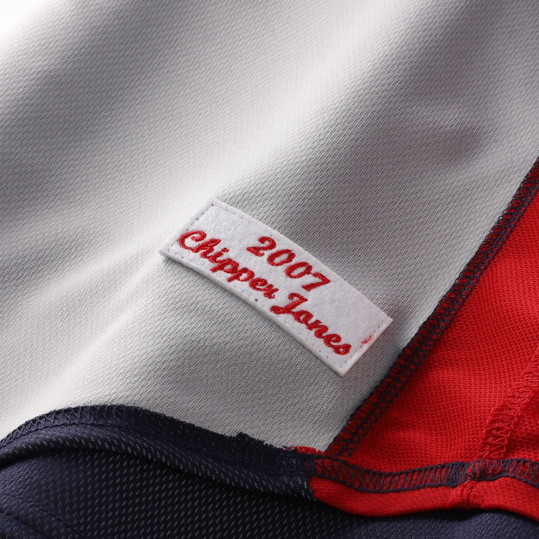 Atlanta Braves Chipper Jones Mitchell & Ness Authentic Batting Practice Jersey - Navy Team Jersey Sports Fan Apparel