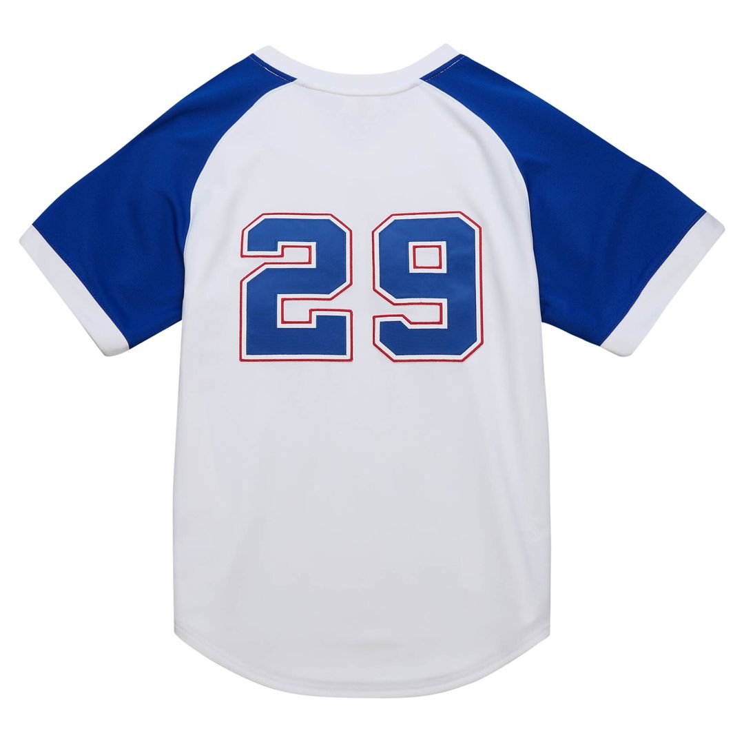 Atlanta Braves John Smoltz Mitchell & Ness 2004 Cooperstown Authentic Throwback Jersey - White Team Jersey Sports Fan Apparel