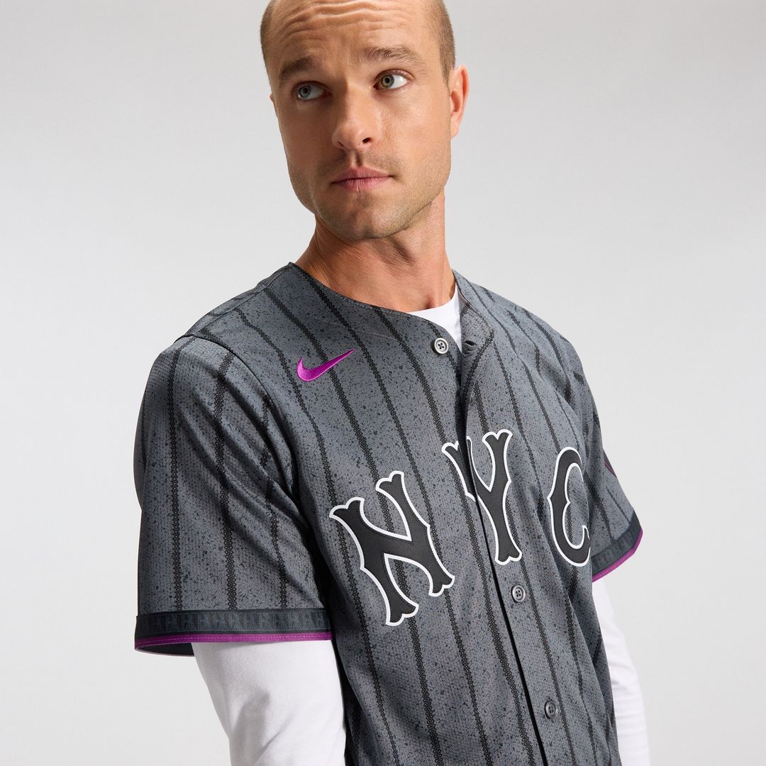 New York Mets Nike City Connect Limited Jersey - Gray Team Jersey Sports Fan Apparel