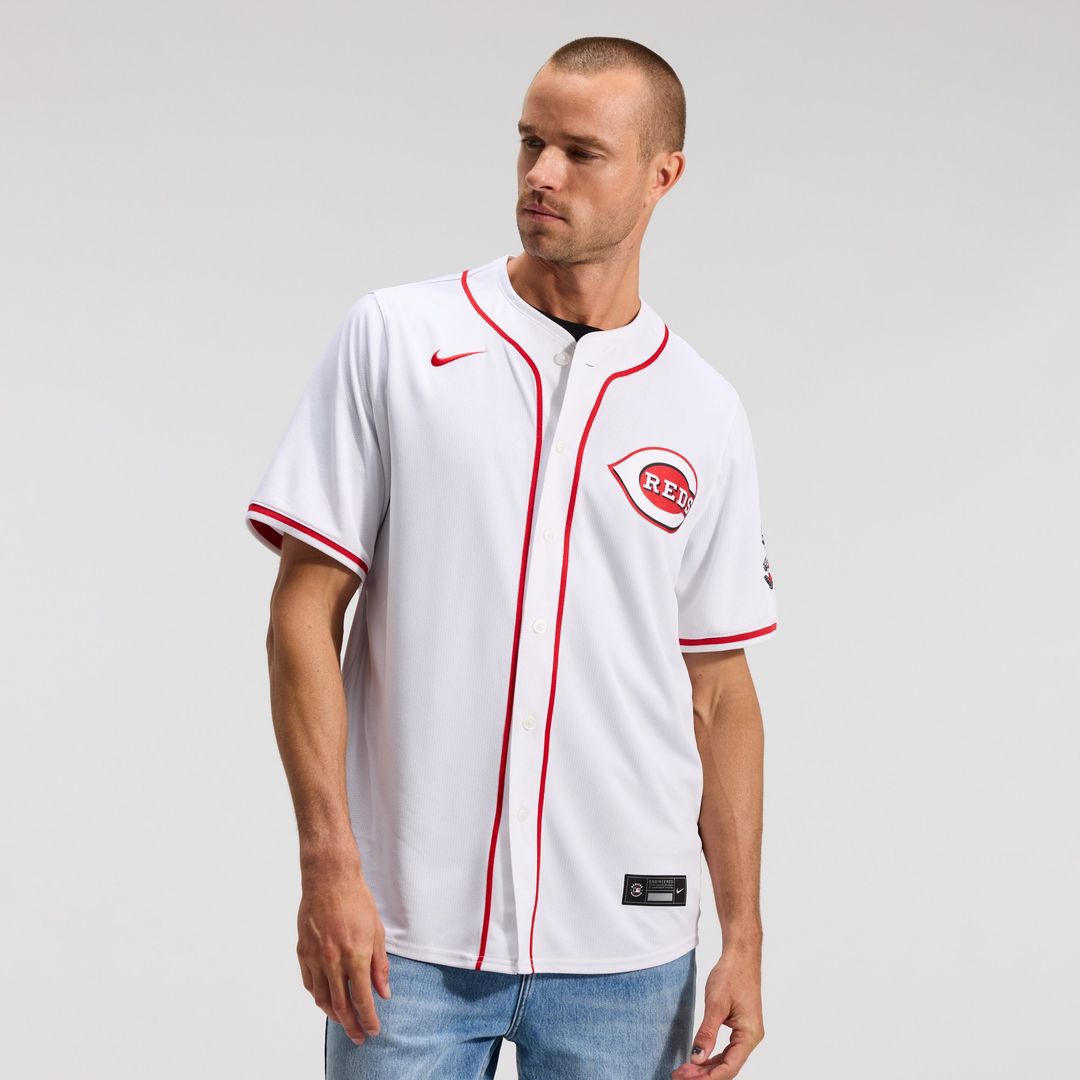 Cincinnati Reds Nike Home Limited Jersey - White Team Jersey Sports Fan Apparel